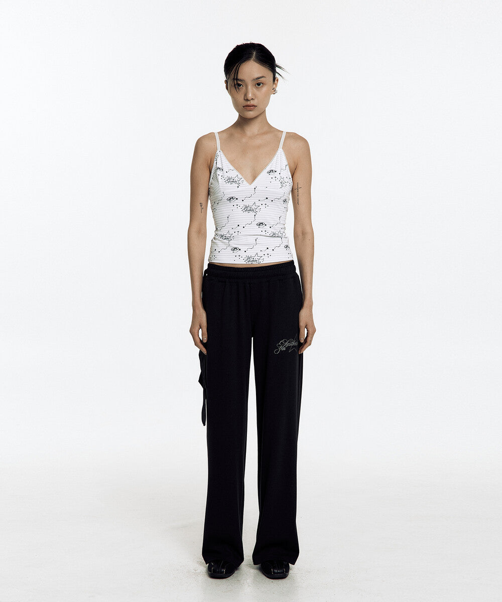 Cozy Camisole Top (Stripe)