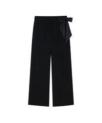 Scarf Sweat Pants (Black)