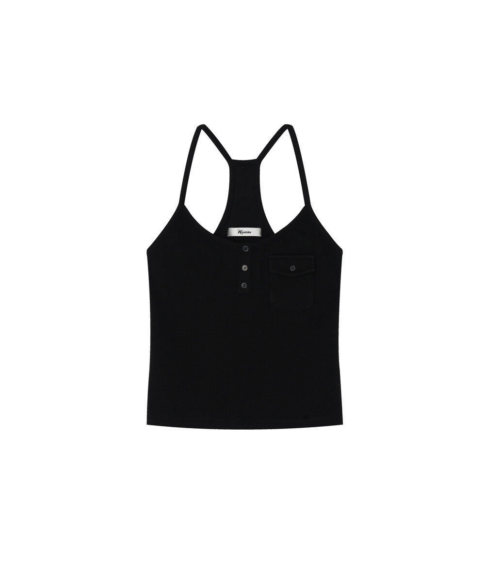 Zenu Pocket Hotfix Top (Black)