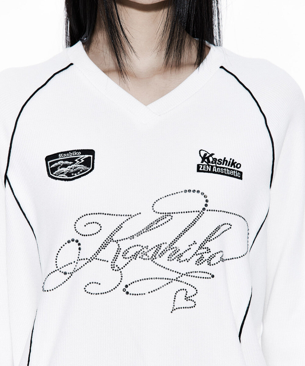 Waffle Rugby Tee Ivory