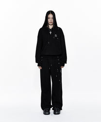 Zenu Belt Sweat Pants (Black)