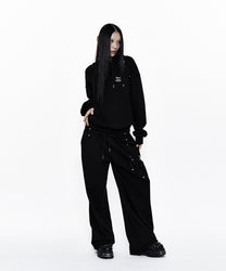Zenu Belt Sweat Pants (Black)