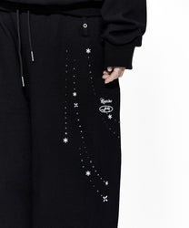 Zenu Belt Sweat Pants (Black)