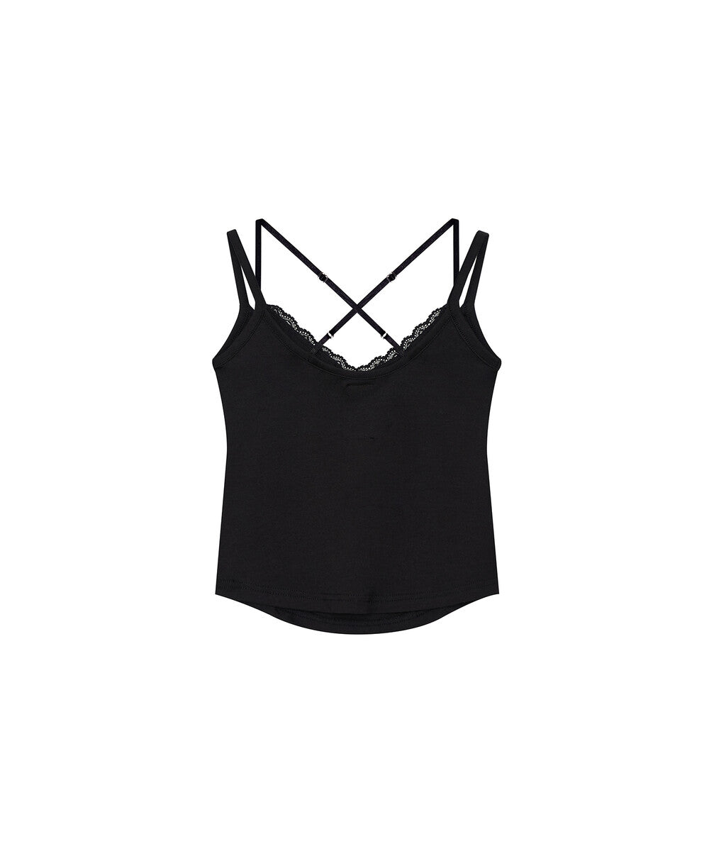 Nessa Lace Top Black