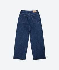 Indigo Wash Baggy Denim