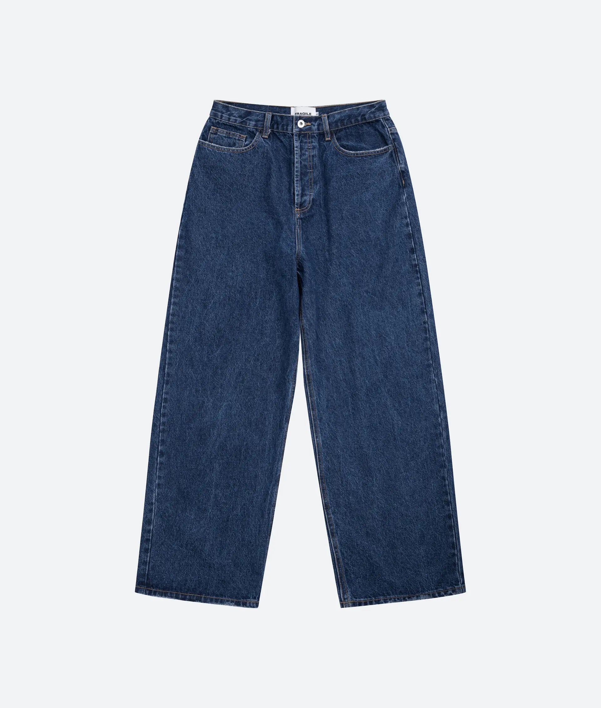 Indigo Wash Baggy Denim