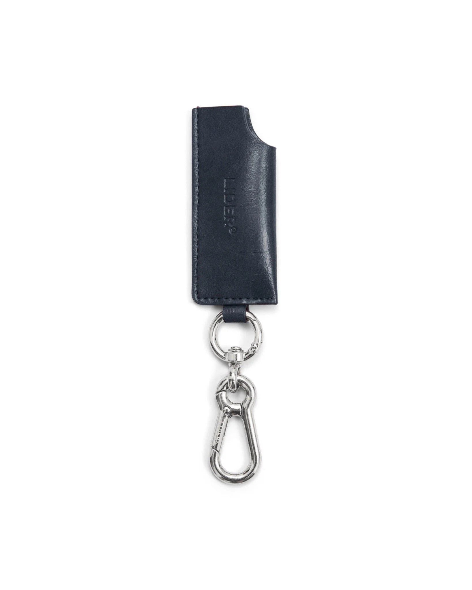 LIGHTER LEATHER COVER - Navy