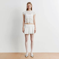 Lacy Top (White)