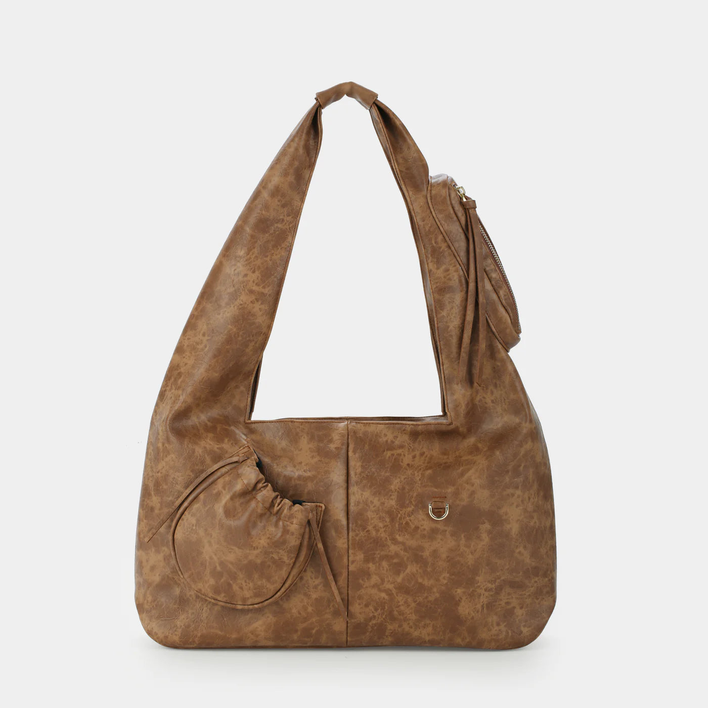 C2 Pocket Hobo Bag - Large (Brown)