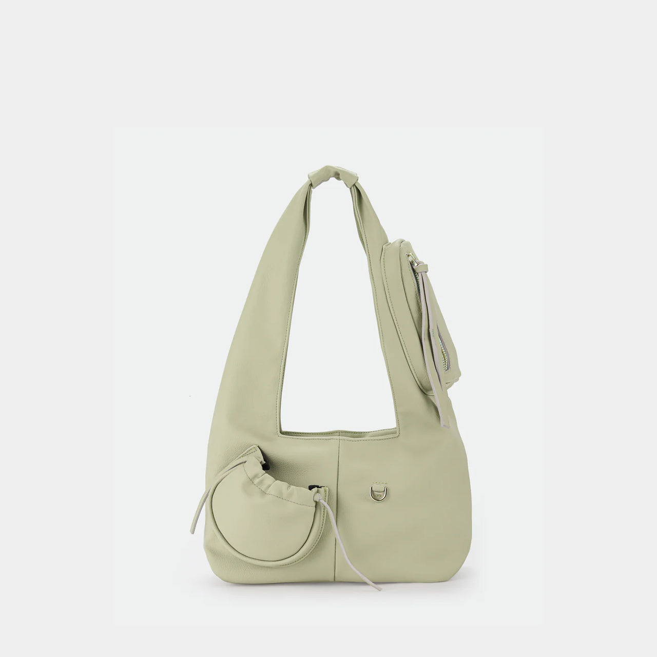 C2 Pocket Hobo Bag - Medium (Light Beige)
