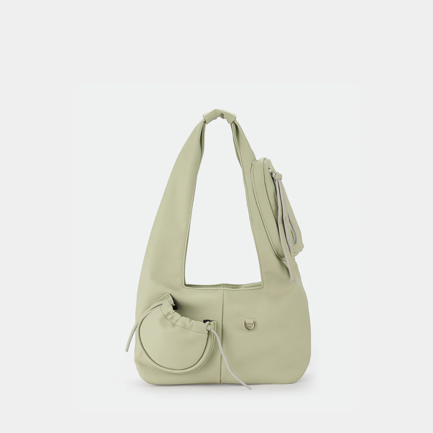 C2 Pocket Hobo Bag - Medium (Light Beige)