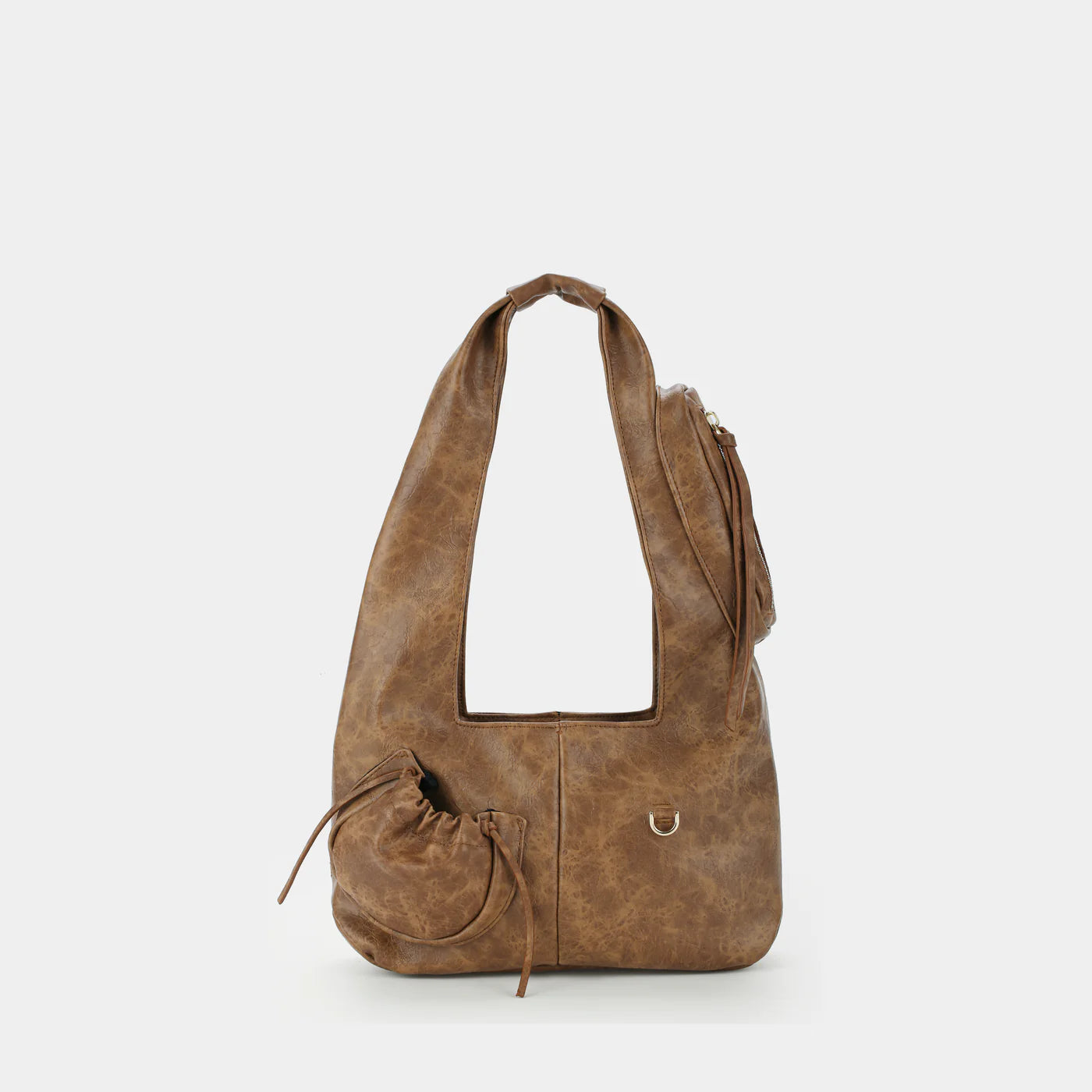 C2 Pocket Hobo Bag - Medium (Brown)