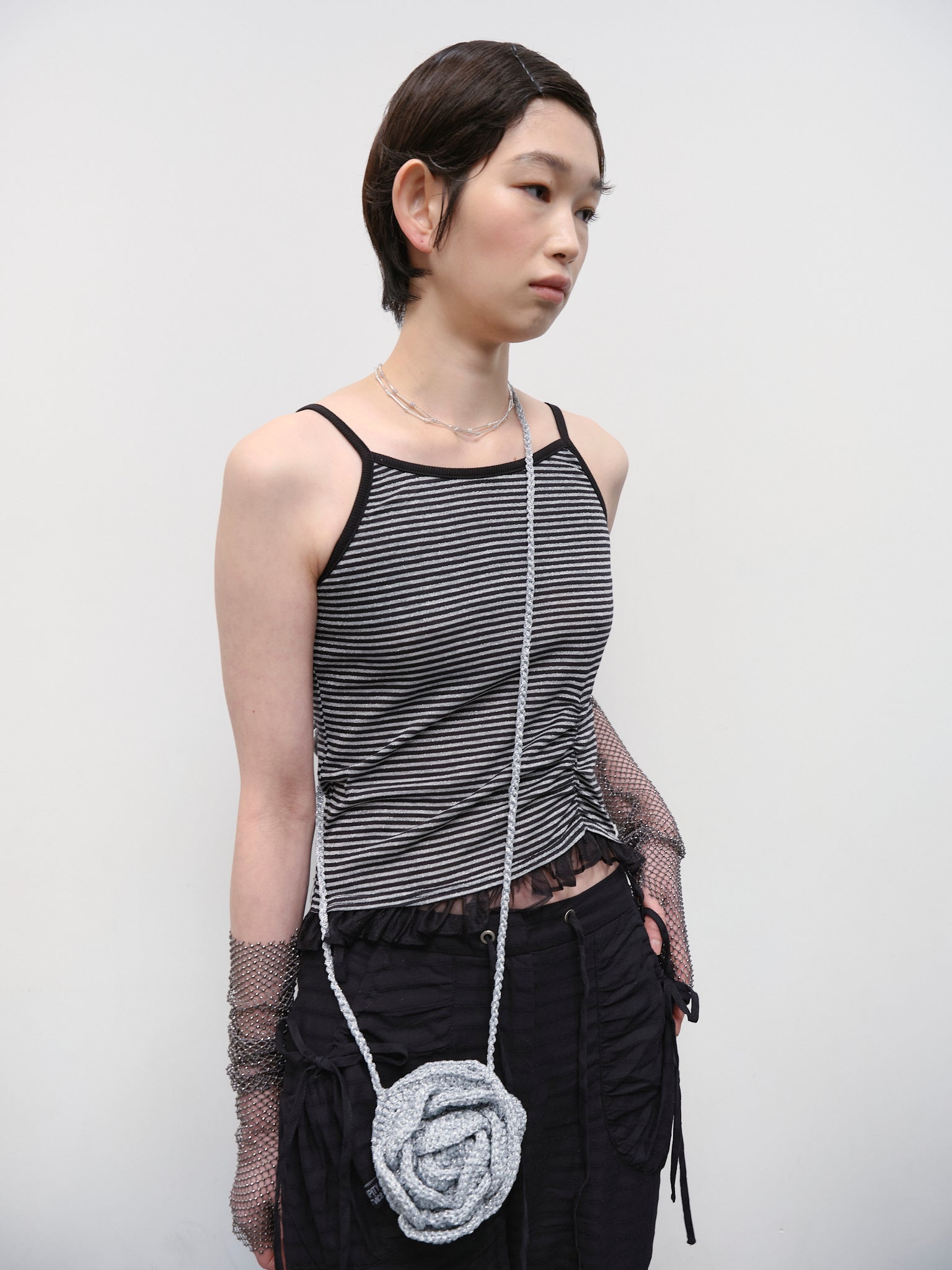 Textured Ruffled Comfy Pants