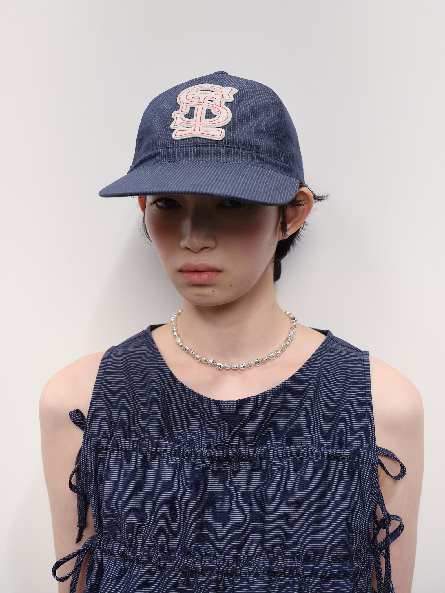 Patched Wide Brim Cap