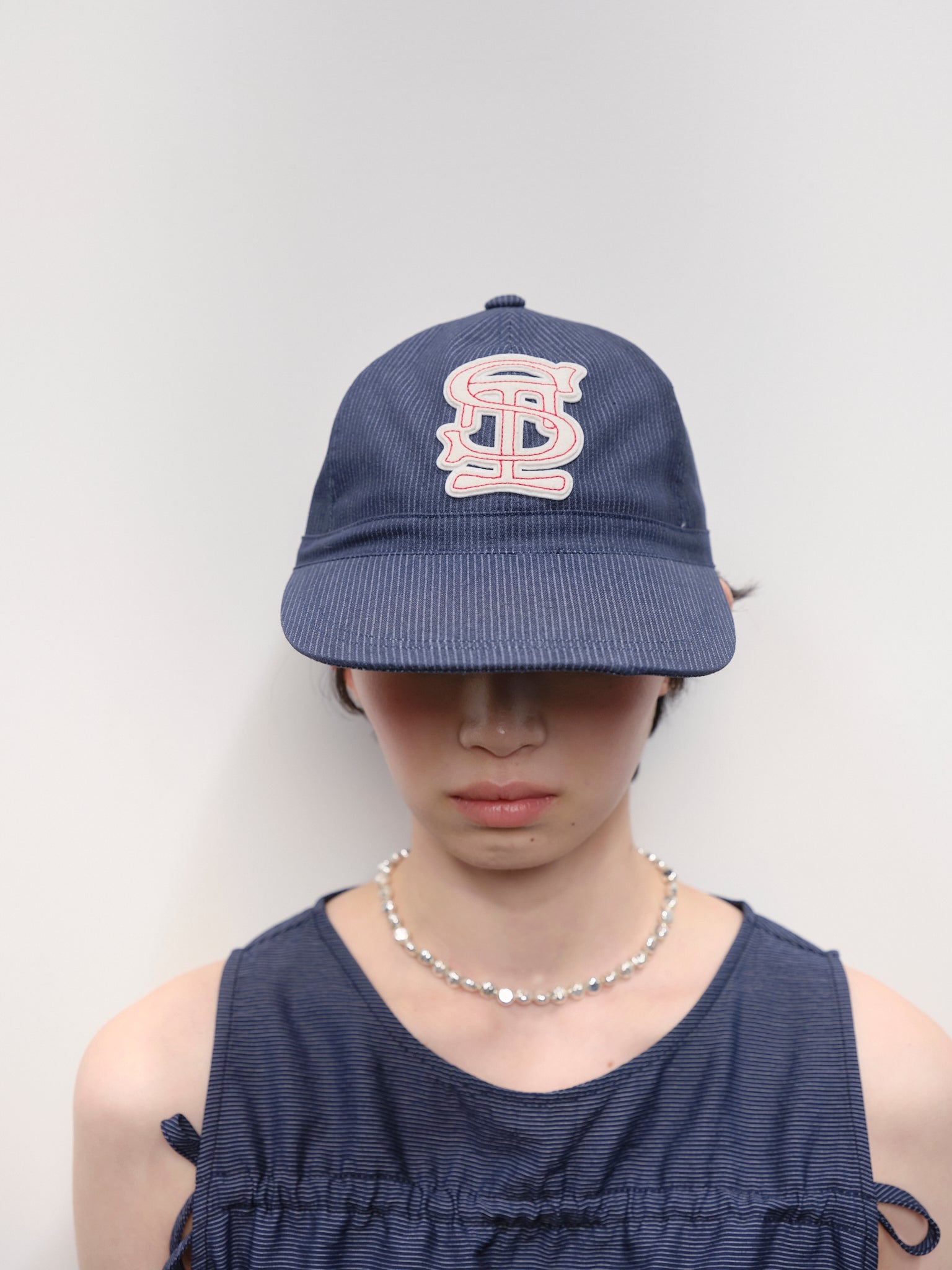 Patched Wide Brim Cap