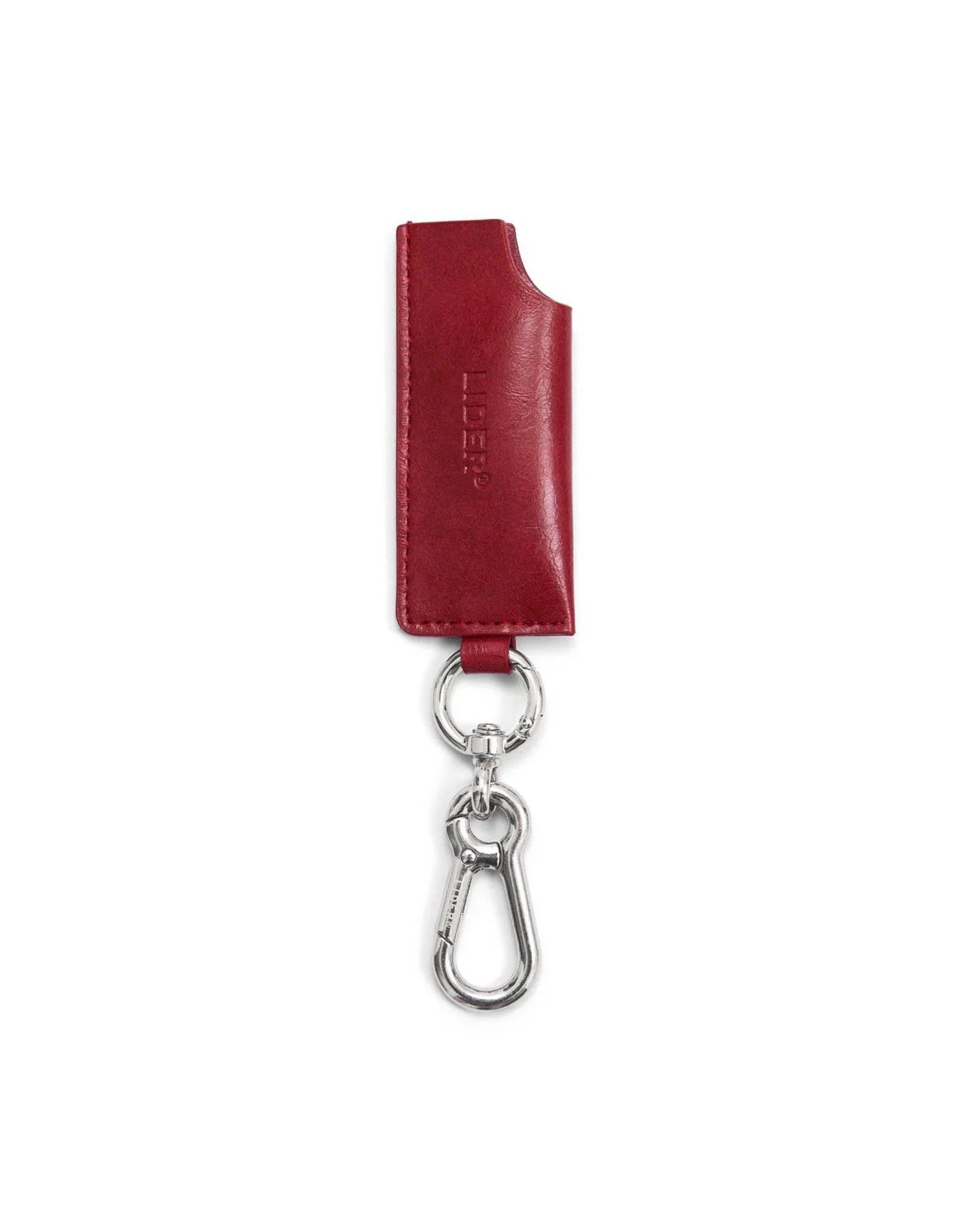 LIGHTER LEATHER COVER - Red Jam