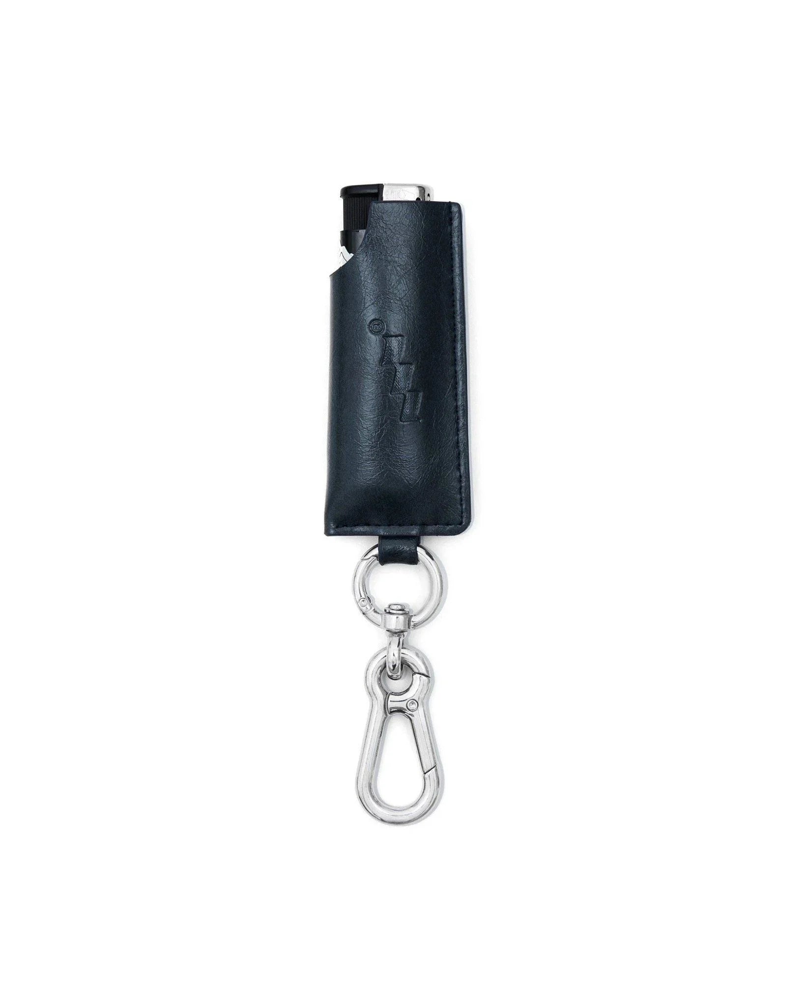 LIGHTER LEATHER COVER - Navy